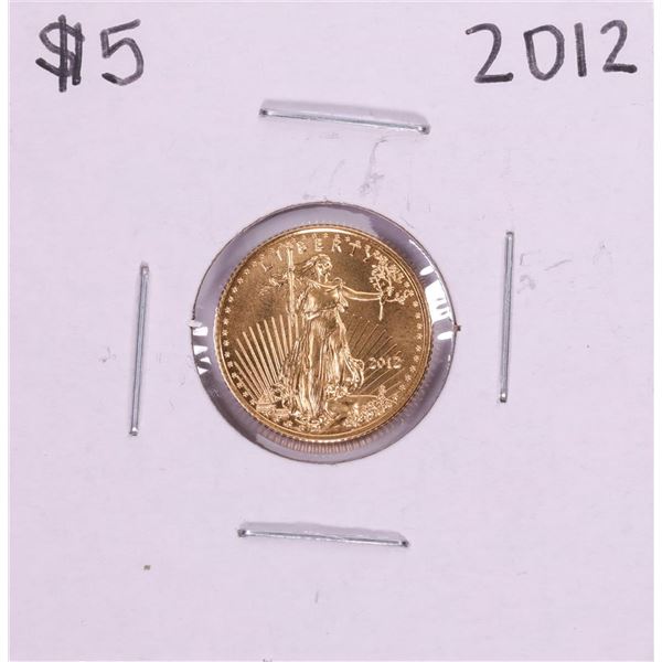 2012 $5 American Gold Eagle Coin
