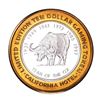 Image 1 : .999 Silver Sam Boyd's California Hotel $10 Casino Limited Edition Gaming Token