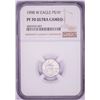 Image 1 : 1998-W $10 Proof American Platinum Eagle Coin NGC PF70 Ultra Cameo