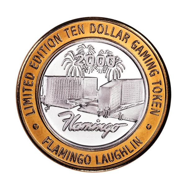 .999 Fine Silver Caesars Palace Las Vegas $10 Limited Edition Gaming Token