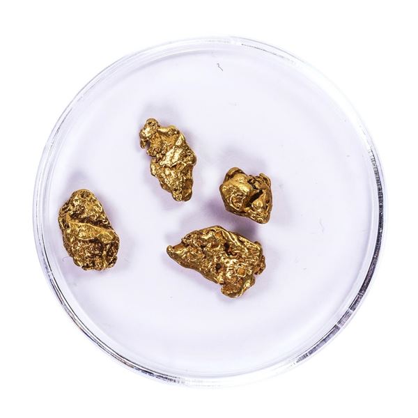 Lot of Gold Nuggets 4.67 Grams Total Weight