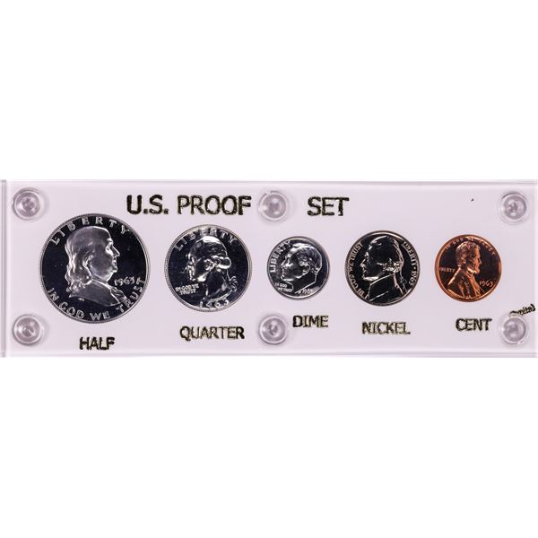 1963 (5) Coin Proof Set