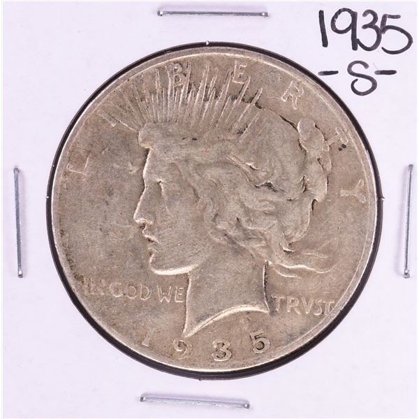 1935-S $1 Peace Silver Dollar Coin