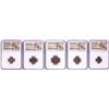 Image 1 : Lot of (5) Ancient Roman Empire Coins NGC Certified