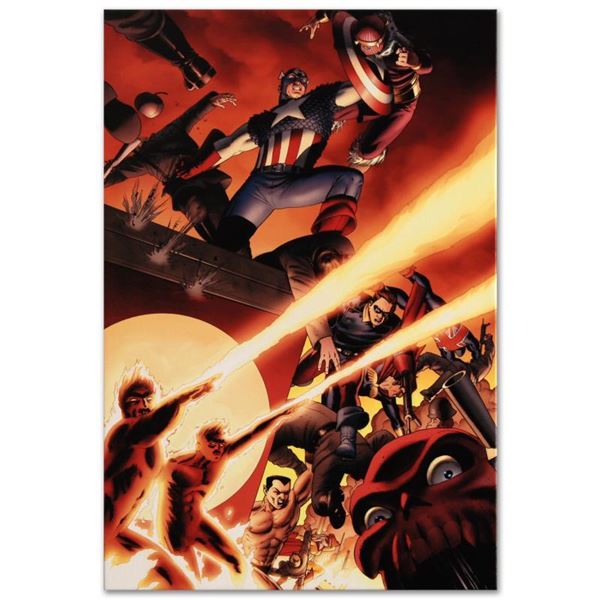Marvel Comics "Fallen Son: Death Of Captain America #5" Limited Edition Giclee