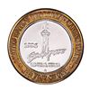 Image 2 : .999 Silver Stratosphere Las Vegas, Nevada $10 Casino Limited Edition Gaming Token
