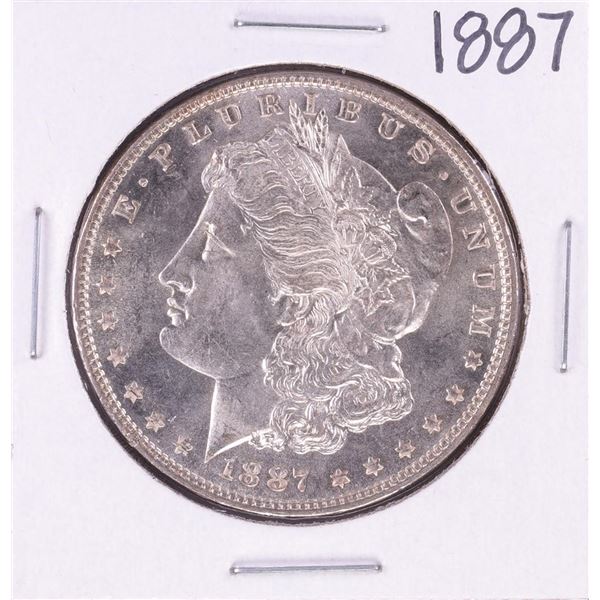 1887 $1 Morgan Silver Dollar Coin