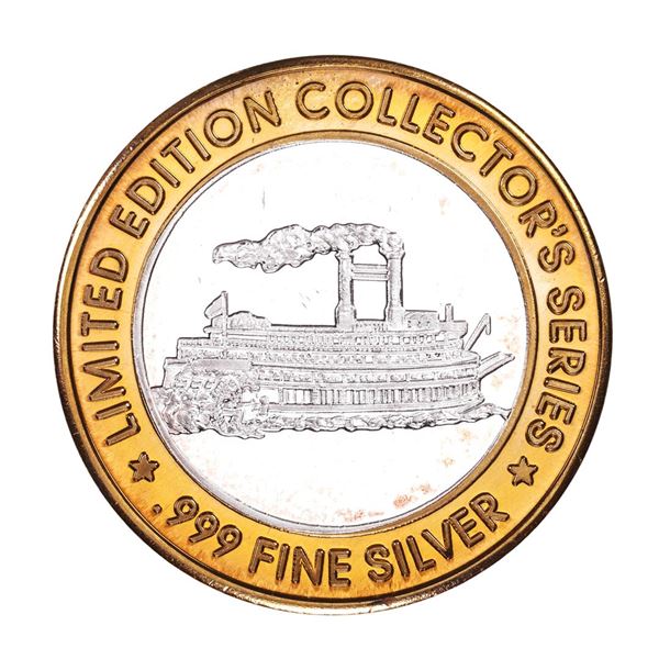 .999 Silver Bally Bart Tunica, Mississippi $10 Casino Limited Edition Gaming Token