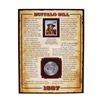 Image 2 : 1887 $1 Morgan Silver Dollar Coin William Buffalo Bill Cody Legends of the Wild West