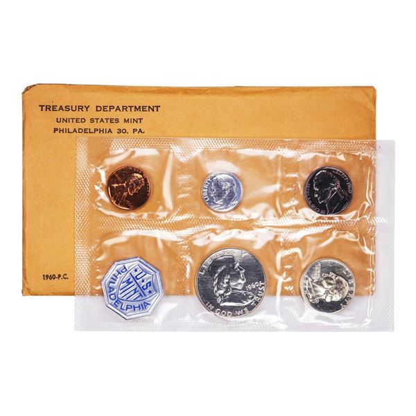 1960 (5) Coin Proof Set in Envelope