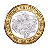 Image 1 : .999 Fine Silver Players Island Casino $10 Casino Limited Edition Gaming Token