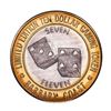 Image 1 : .999 Fine Silver Barbary Coast Casino Las Vegas, NV $10 Limited Edition Gaming Token