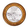 Image 1 : .999 Silver McCarran International Airport Las Vegas, NV $10 Limited Casino Token