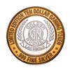 Image 1 : .999 Silver Golden Nugget Las Vegas $10 Limited Edition Casino Gaming Token