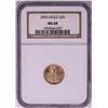 Image 1 : 2005 $5 American Gold Eagle Coin NGC MS69