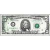 Image 1 : 1974 $5 Federal Reserve Note Partial Offset Error