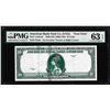 Image 1 : 1929 10 Unit American Bank Note Co. "Test Note" PMG Choice Uncirculated 63EPQ