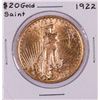 Image 1 : 1922 $20 St. Gaudens Double Eagle Gold Coin