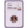 Image 1 : 1956 Proof Lincoln Wheat Cent Coin NGC PF68RD
