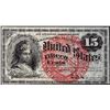 Image 1 : March 3, 1863 Fourth Issue Fifteen Cents Fractional Currency Note