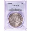 Image 1 : 1886-S $1 Morgan Silver Dollar Coin PCGS AU50