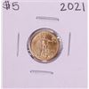 Image 1 : 2021 $5 American Gold Eagle Coin