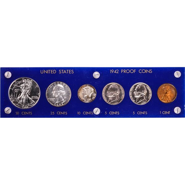 1942 (6) Coin Proof Set