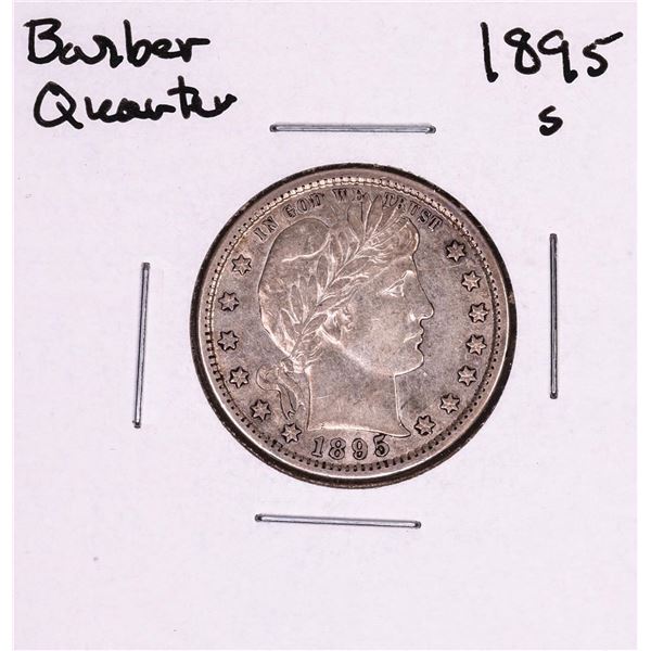1895-S Barber Quarter Coin
