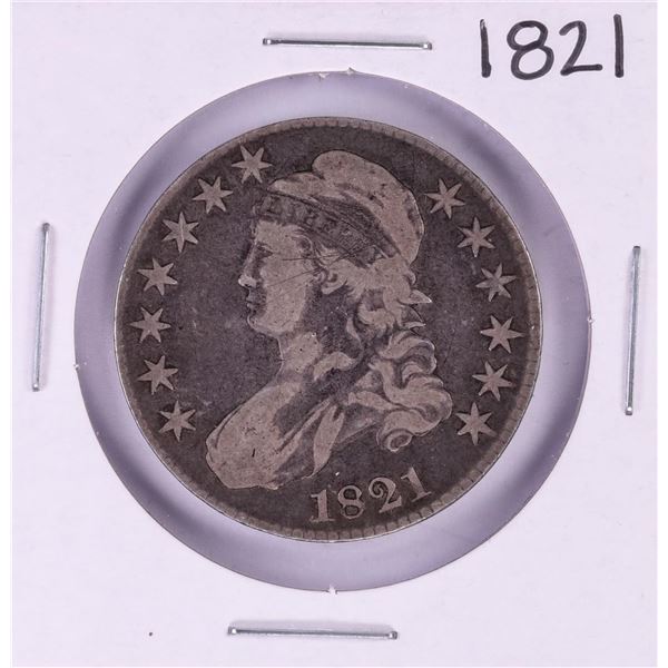 1821 Capped Bust Half Dollar Coin