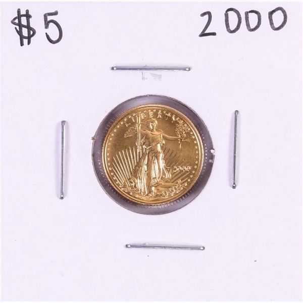 2000 $5 American Gold Eagle Coin