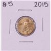Image 1 : 2015 $5 American Gold Eagle Coin