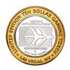 Image 2 : .999 Silver McCarran International Airport $10 Casino Limited Edition Gaming Token