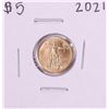 Image 1 : 2021 $5 American Gold Eagle Coin