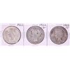 Image 1 : Lot of 1922-P/D/S $1 Peace Silver Dollar Coins