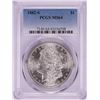Image 1 : 1882-S $1 Morgan Silver Dollar Coin PCGS MS64