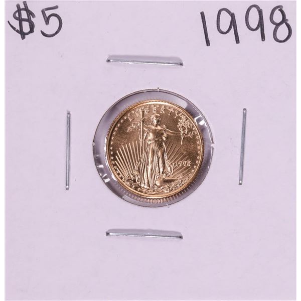 1998 $5 American Gold Eagle Coin