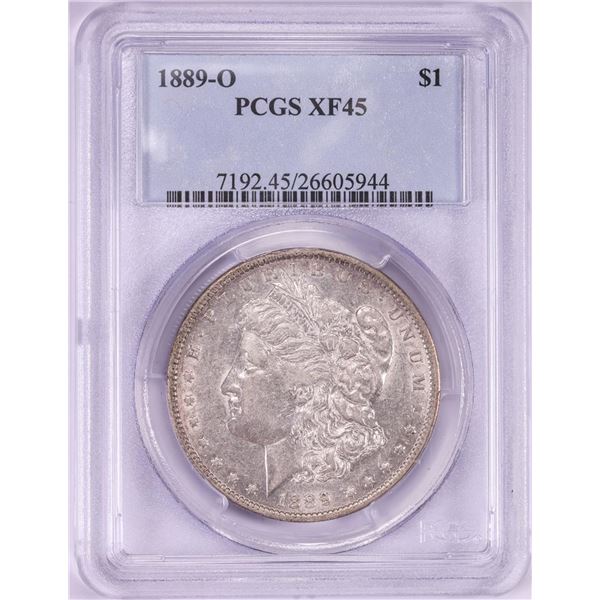1889-O $1 Morgan Silver Dollar Coin PCGS XF45