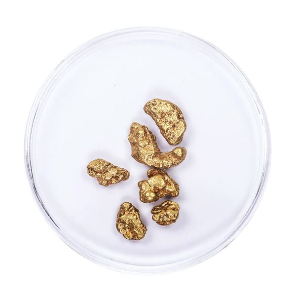 Lot of Gold Nuggets 4.33 grams Total Weight