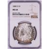 Image 1 : 1880-S $1 Morgan Silver Dollar Coin NGC MS64