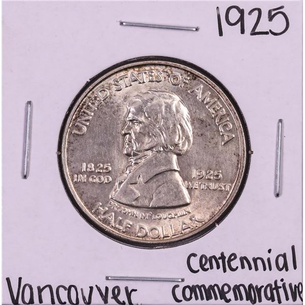 1925 Vancouver Centennial Commemorative Half Dollar Coin