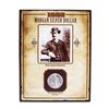 Image 1 : 1882 $1 Morgan Silver Dollar Coin Bat Masterson Legends of the Wild West