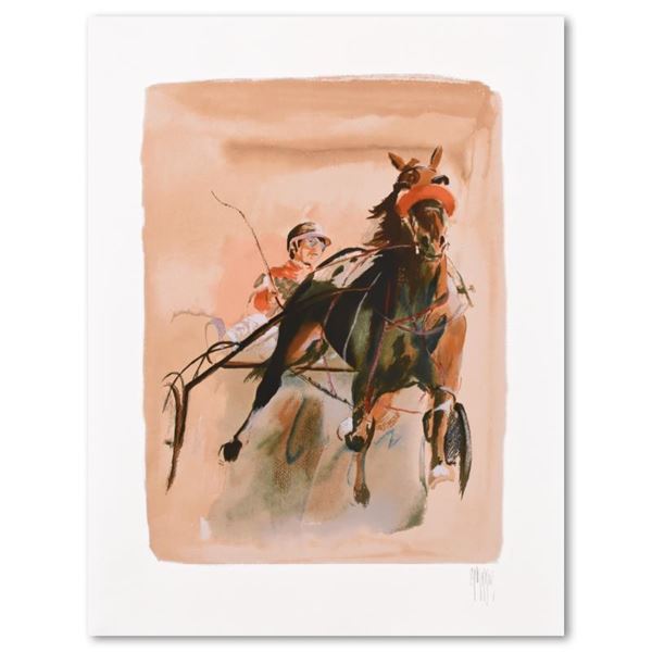 Mark King (1931-2014) "Pacer" Limited Edition Serigraph On Paper