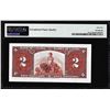 Image 2 : 1937 $2 Bank of Canada Note BC-22c PMG Gem Uncirculated 65EPQ