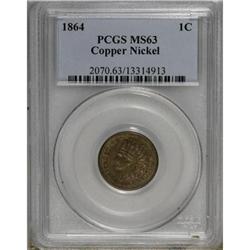 1864 1C Copper-Nickel MS63 PCGS