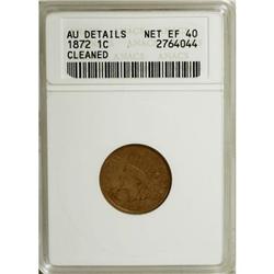1872 1C XF40 ANACS