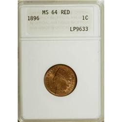 1896 1C Red MS64 ANACS