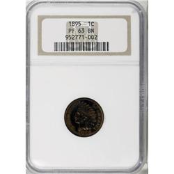 1895 1C Brown PR63 NGC