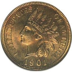 1901 1C Red and Brown PR65 NGC