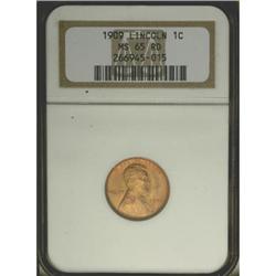 1909 1C Red MS65 NGC