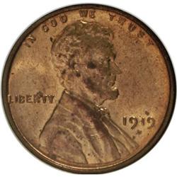 1919-D 1C Red MS63 NGC